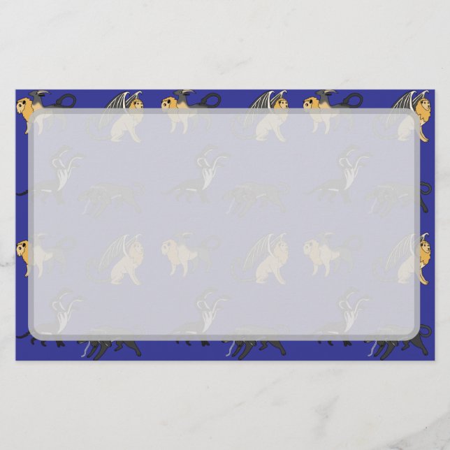 Altgriechische Mythologie Briefpapier (Vorderseite)