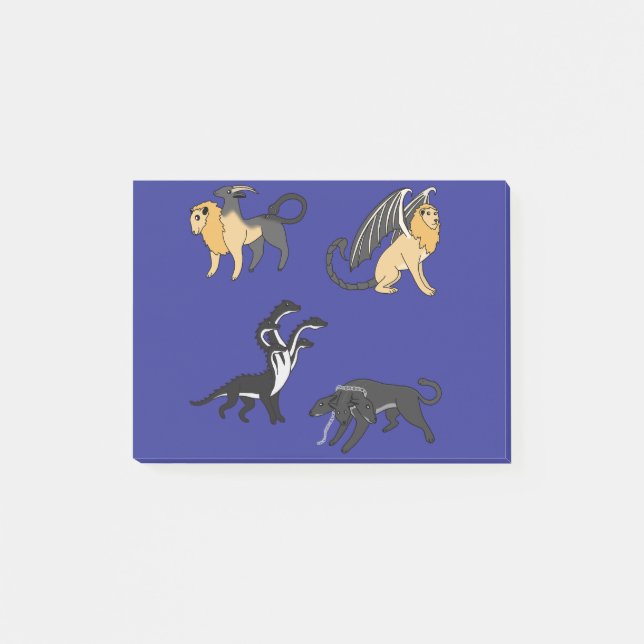 Altgriechische Mythologie Post-it Klebezettel (Vorderseite)