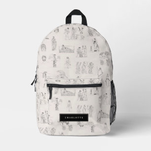 Altgriechischer Individuelle Name für klassische g Bedruckter Rucksack