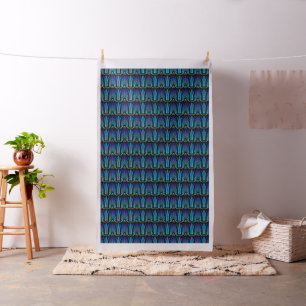 Altgriechischer Kunst Palmette Motiv-Entwurf Stoff