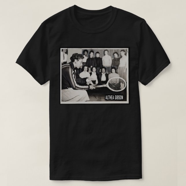 Althea Gibson 1957 T-Shirt (Design vorne)