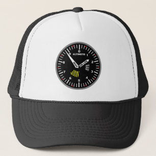 Altimeter Pilot Aviation Geek Truckerkappe