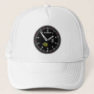 Altimeter Pilot Aviation Geek Truckerkappe