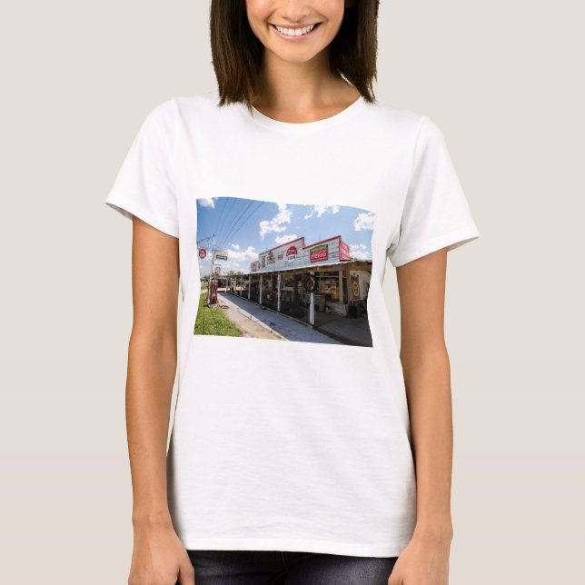 Altland-Speicher und Gasstation T-Shirt (Vorderseite)