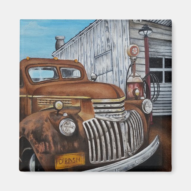 Altlastwagen Magnet (Vorne)