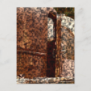 Altlastwagen Postkarte