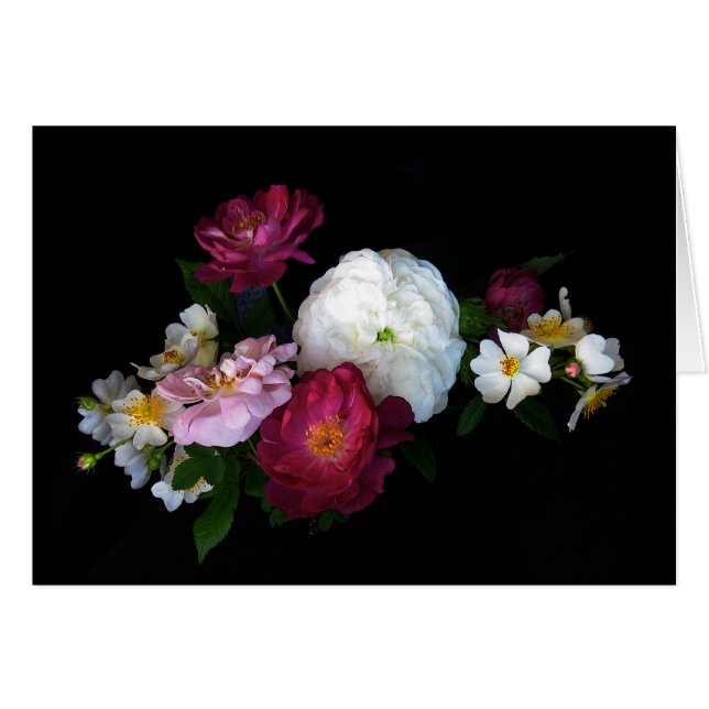 Altmodische Rosen (Vorderseite (Horizontal))