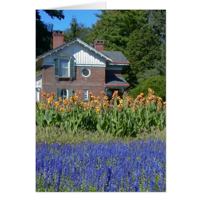 Altmodischer Garten (Vanderbilt Mansion)—Karte (Vorne)