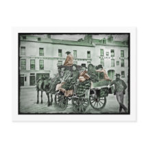 Altmodischer Postkart