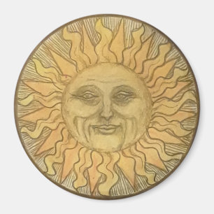 Altmodischer Sun Magnet