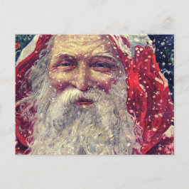 Altmodischer Viktorianischer Nikolaus Postkarte