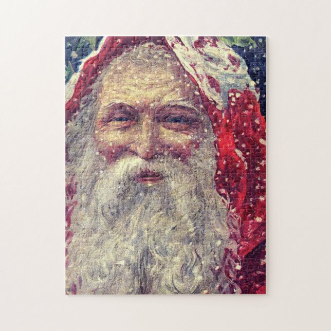 Altmodischer viktorianischer Sankt Nikolaus (Vertikal)