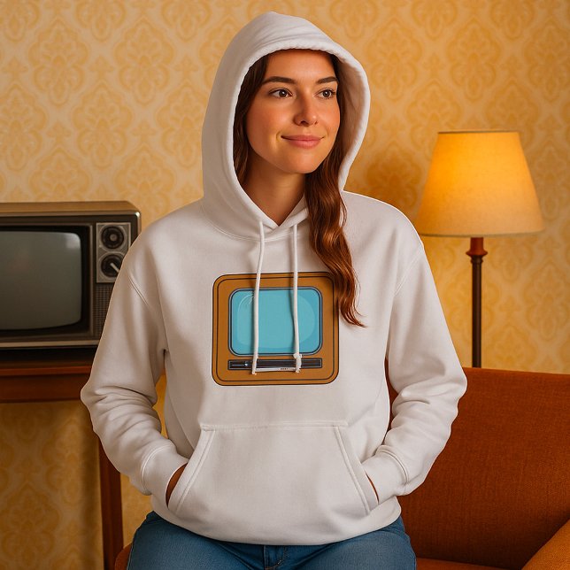 Altmodisches Fernsehen Hoodie (Von Creator hochgeladen)