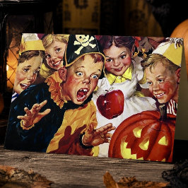 Altmodisches Halloween Karte