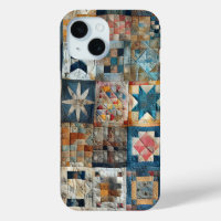 Altmodisches Patchwork Quilt Design