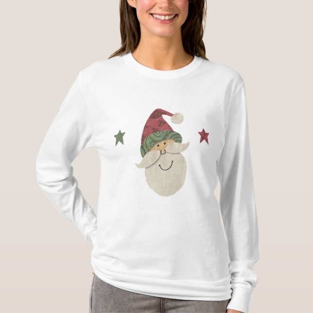 Altmodisches Santa Shirt (Vorderseite)