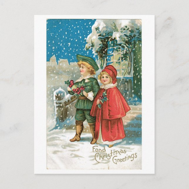 Altmodisches Weihnachten (Vorderseite)