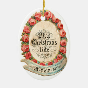 Altmodisches Weihnachten, Alter Typ Keramikornament