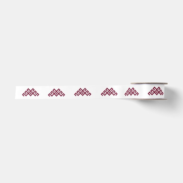 Altnordisches Lettisch, Litauisches Symbol Satinband (Vorderseite)