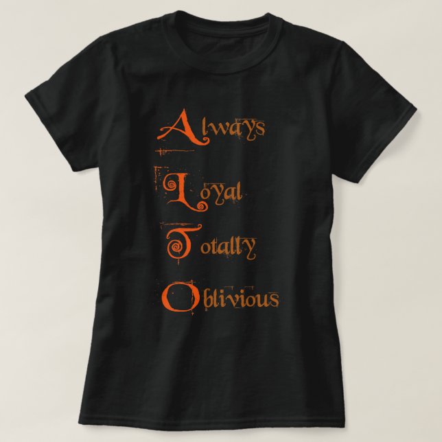 ALTO Acrynym Gesangschor Harmony Melody Music Cl T-Shirt (Design vorne)