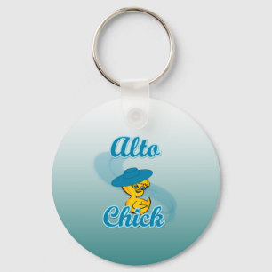 Alto Chick #3 Schlüsselanhänger