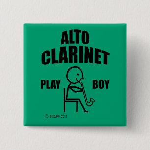 Alto Clarinet Play Boy Button