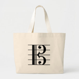 Alto Clef Jumbo Stoffbeutel