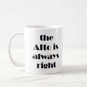 alto ist immer die richtige Tasse