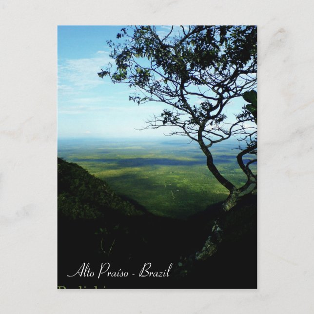 Alto Paraíso - Brasilien Postkarte (Vorderseite)