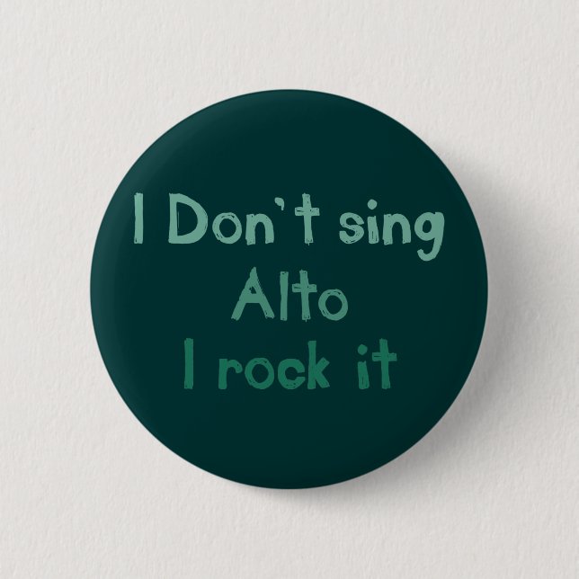 Alto Rock It Button (Vorderseite)
