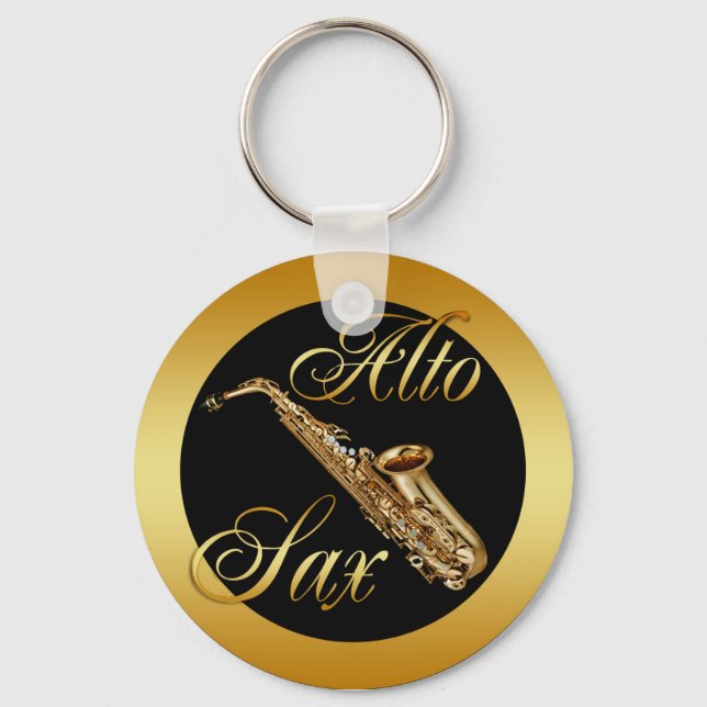 ALTO SAX SCHLÜSSELANHÄNGER (Vorderseite)