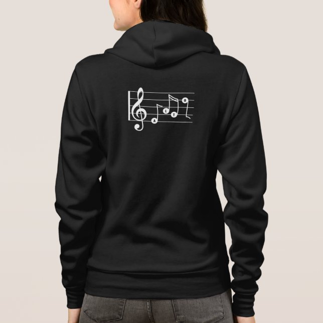 Alto Singer Sweat - shirt à capuche musical (Dos)