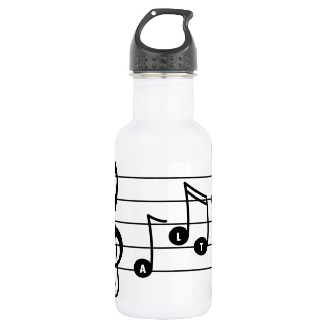 Alto Singer Wasserflasche (Vorderseite)
