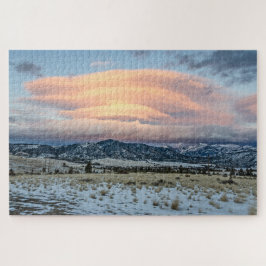 Altocumulus Stehende Lenticular Clouds
