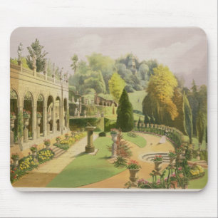 Alton arbeitet, "von den Gärten von England", 1857 Mousepad