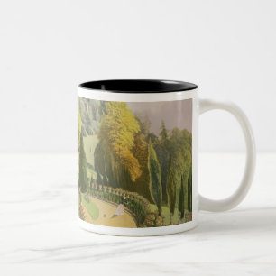 Alton arbeitet, "von den Gärten von England", 185 Zweifarbige Tasse