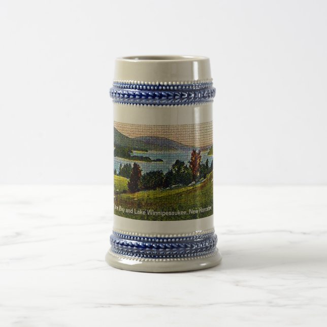 Alton Bay und Lake Winnipesaukee, New Hampshire Bierglas (Mittel)