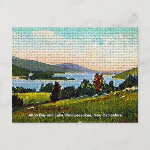 Alton Bay und Lake Winnipesaukee, New Hampshire Postkarte
