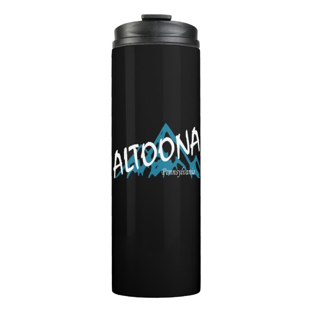 Altoona Pennsylvania Berge Thermosbecher (Vorderseite)
