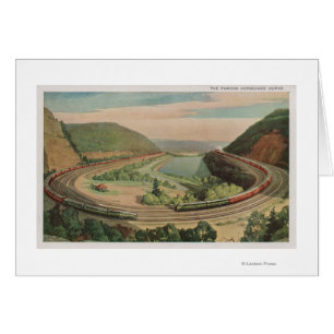 Altoona, Pennsylvania, der berühmte Horseshoe Curv
