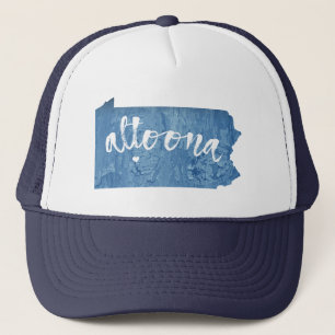 Altoona Pennsylvania Holzkörner Truckerkappe