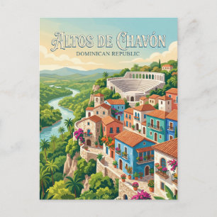 Altos de Chavón Dominikanische Republik Postkarte