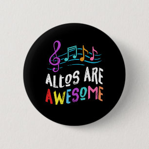 Altos sind Phantastische Chorsängerin und singen M Button