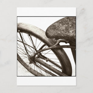 Altradfahrrad Postkarte