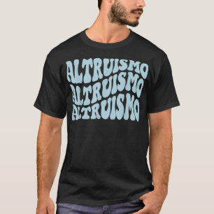 Altruismo - School Spirit Groovy Wavy Stil T-Shirt