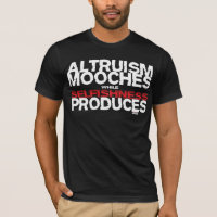 Altruismus Mooches, während Egoismus produziert