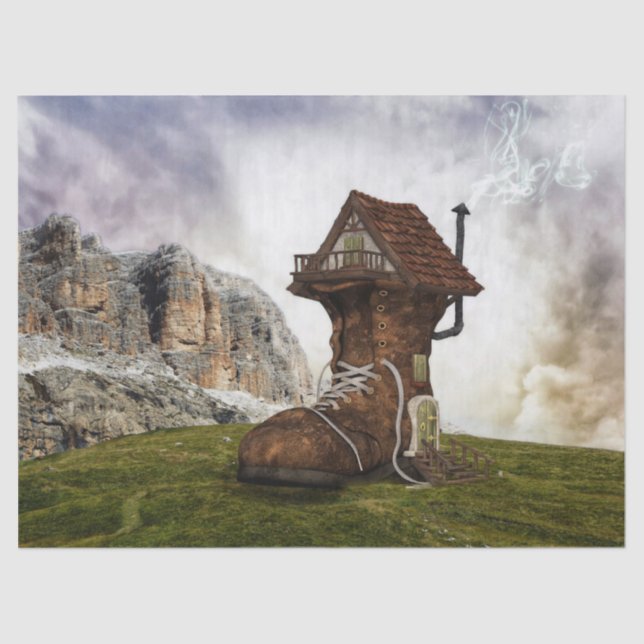 Altschuhpapier Seidenpapier (Vorderseite)