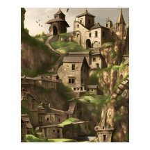 Altstadt auf Bergsteinhäusern