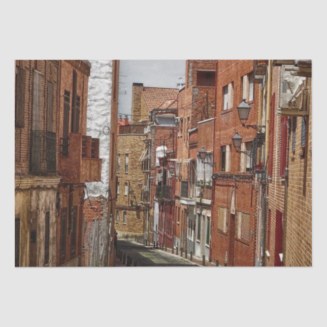 Altstadt-Dekoupage 15x20 Seidenpapier (Vorderseite)