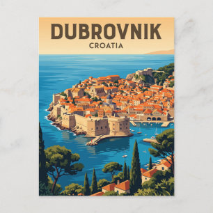Altstadt Dubrovnik Kroatien Postkarte